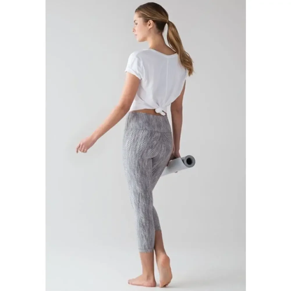 Womens Lululemon Wunder Under Crop (Hi-Rise) *21